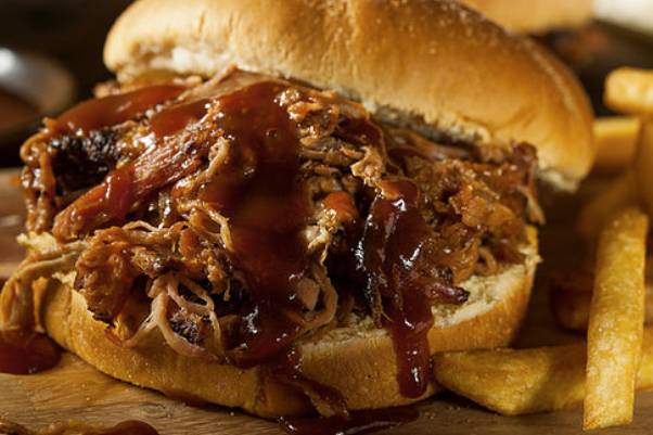 Smoked Pulled Pork Sand.