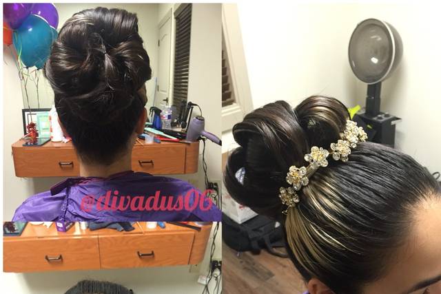 #updo #weddingupdo #bunupdo #prom #sleeklook