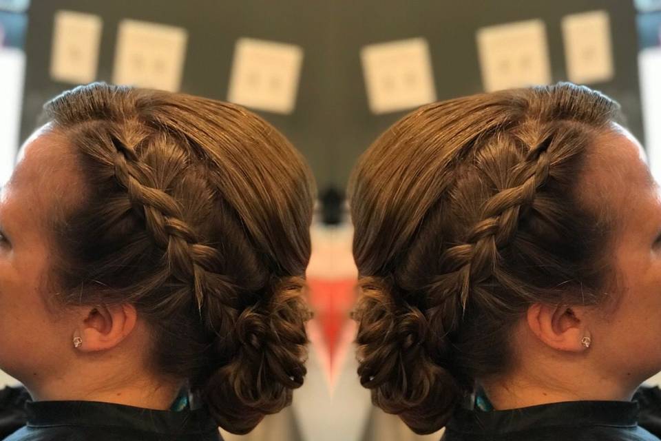 Bridesmaids updo