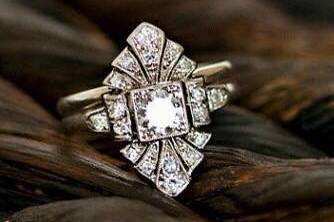 Art Deco Style Diamond Ring