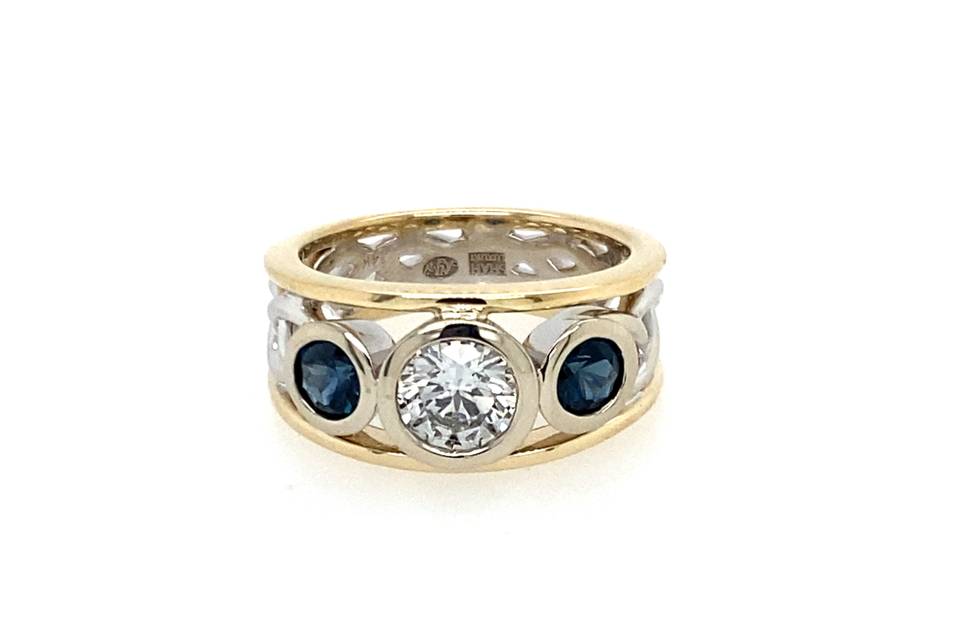 Custom Celtic Engagement Ring