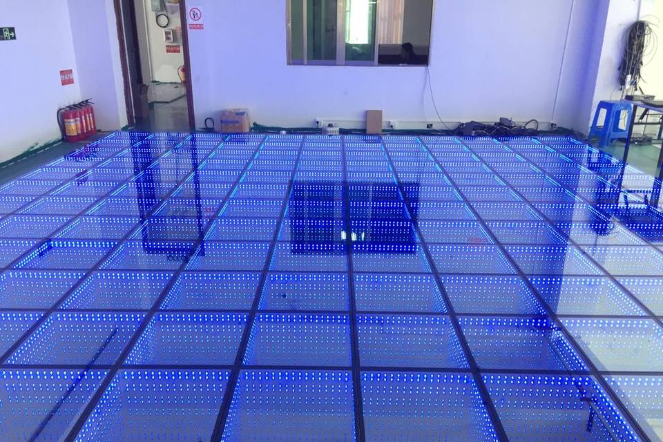 Just added 3d led dancefloor