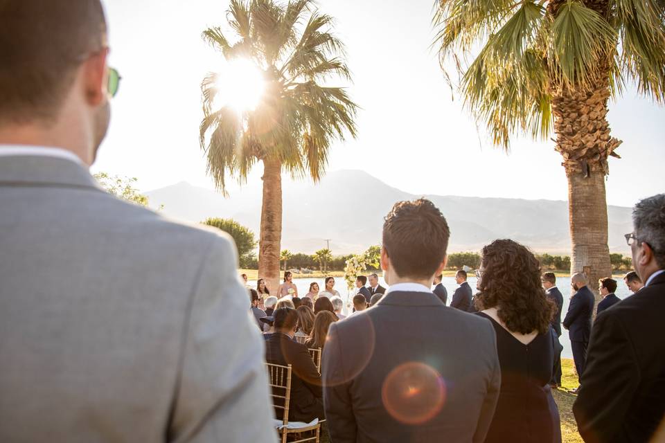 Desert Wedding in Thermal, CA