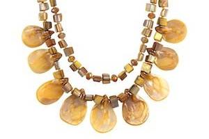 Adah Necklace
Item #: 10233
Genuine Mother Of Pearl. 17-19.5