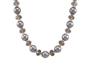 Andreea Necklace
Item #: 10241
Genuine Smokey Topaz Crystals and Glass Beads. 16.7-20