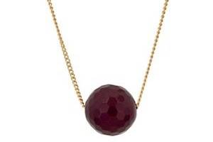 Brittany Necklace
Item #: 10250
Genuine Ruby Agate. 16.8-20