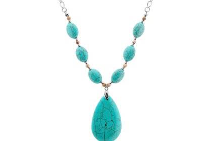 Louise Necklace
Item #: 10200
SYNTHETIC TURQUOISE. 17-20