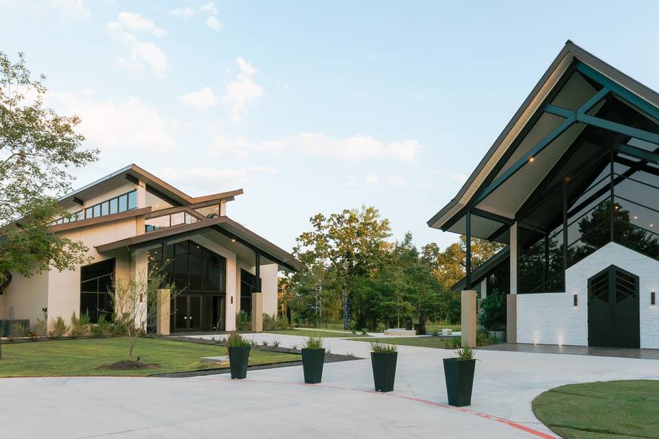 Reception venue and chapel