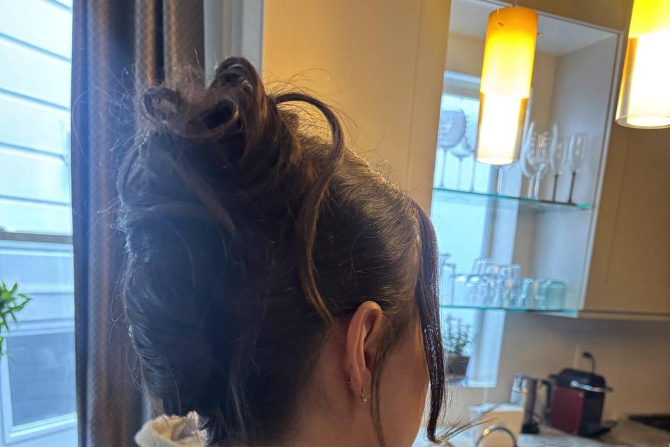 Kendal Jenner Updo