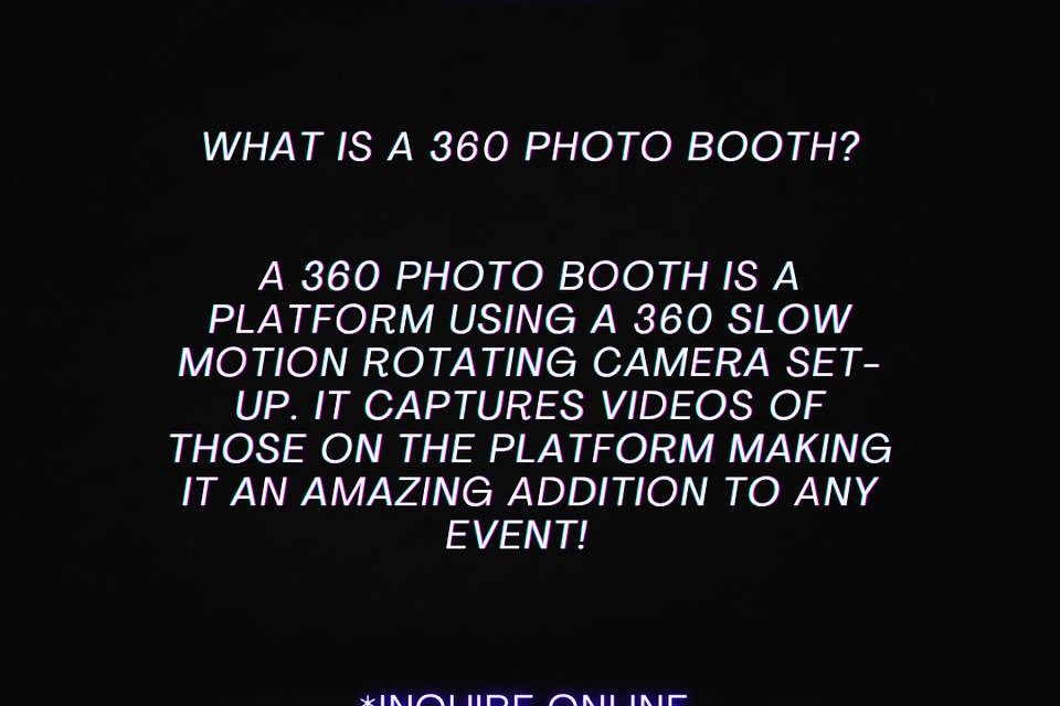 What is a 360 Photo Booth?
