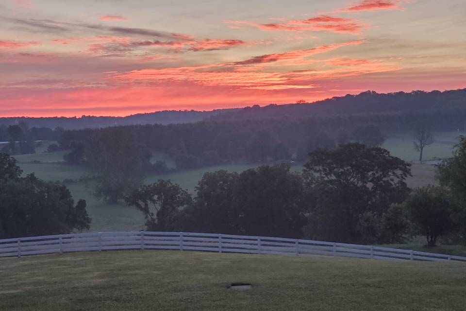 Ceremony Field Sunrise