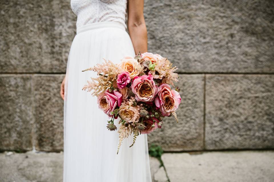 Wedding bouquet | Aaron + Whitney Photography