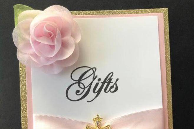 Gifts Table Sign