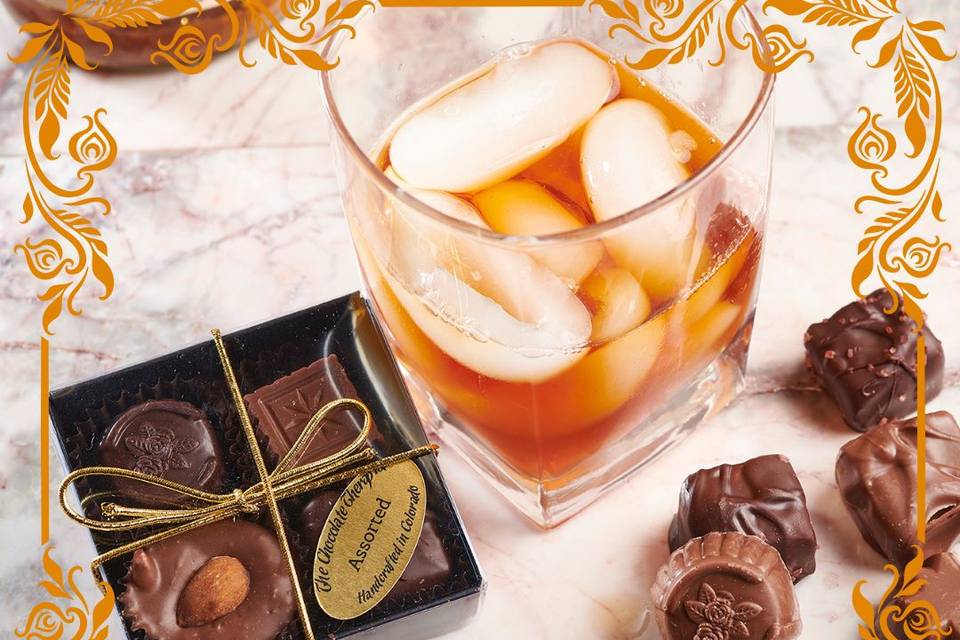 Pair with wine and spirits