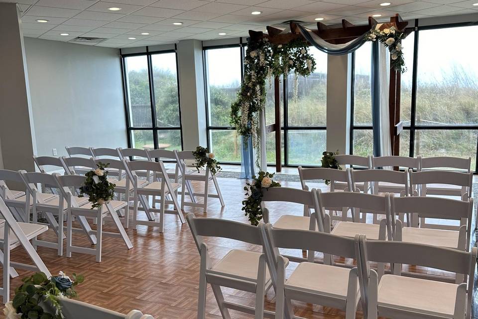 Indoor ceremony Onslow Hall