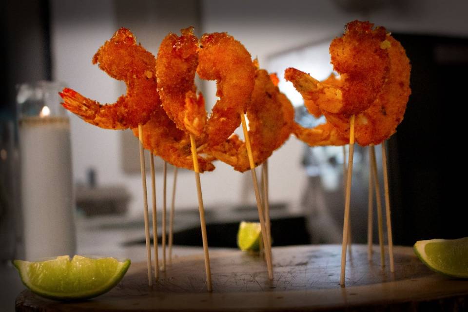 Hot and Crunchy Shrimp