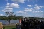 Wedding by the river.