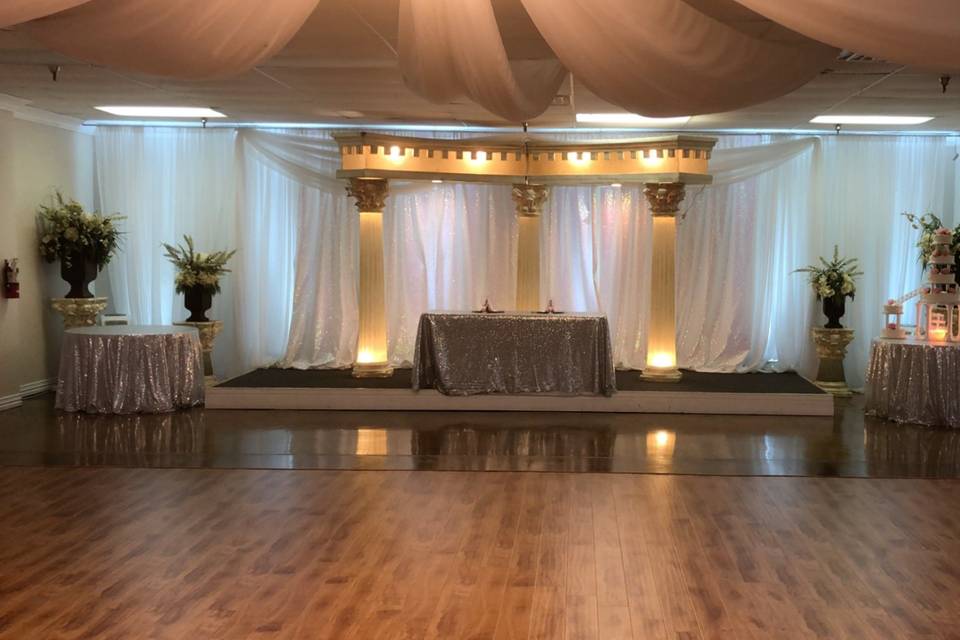 Main wedding area