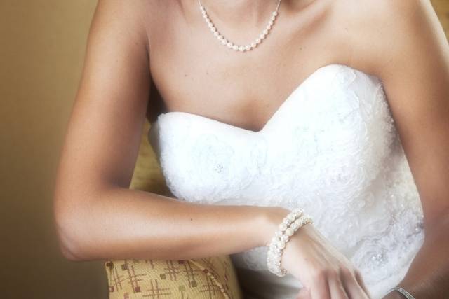 Portrait of bride