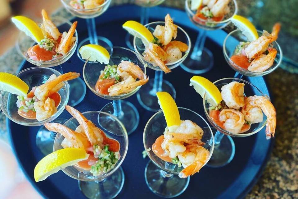 Shrimp cocktails