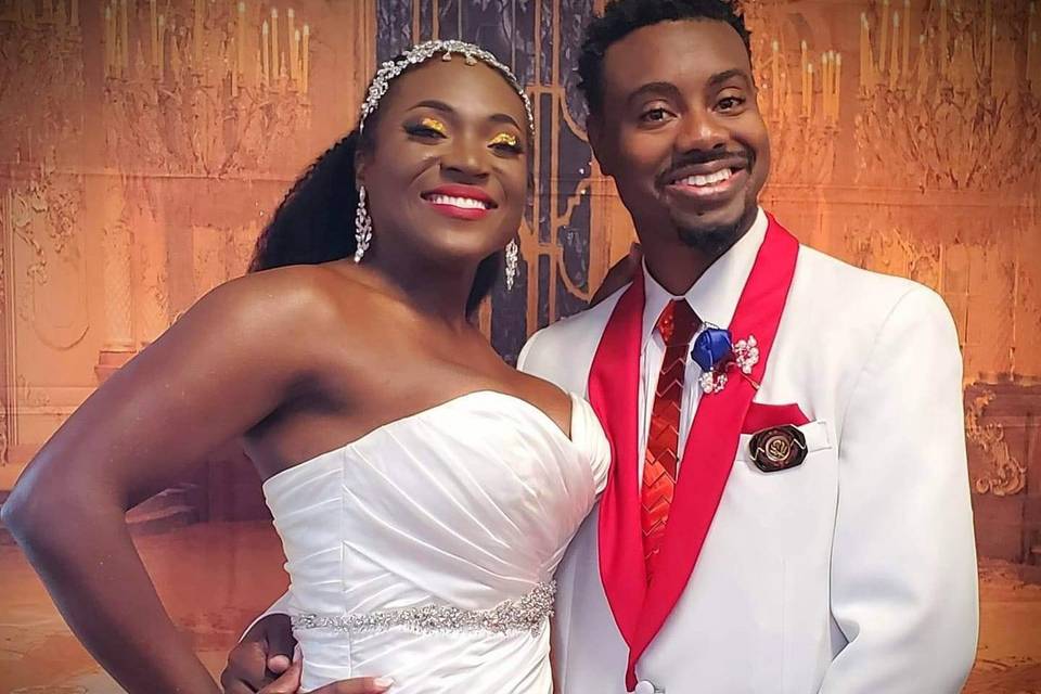 Bride and groom