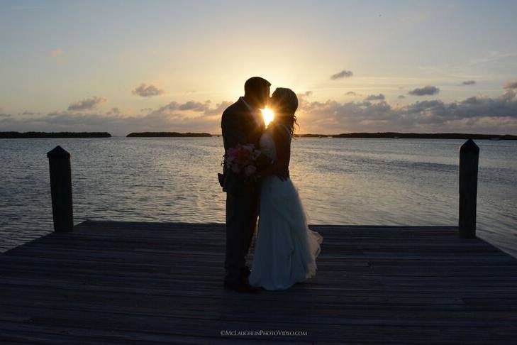 Couple on the dock