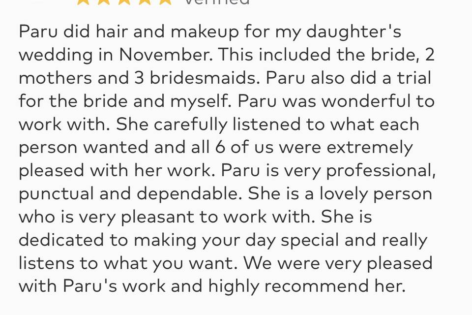 Paru Art Studio | Makeup & Hair