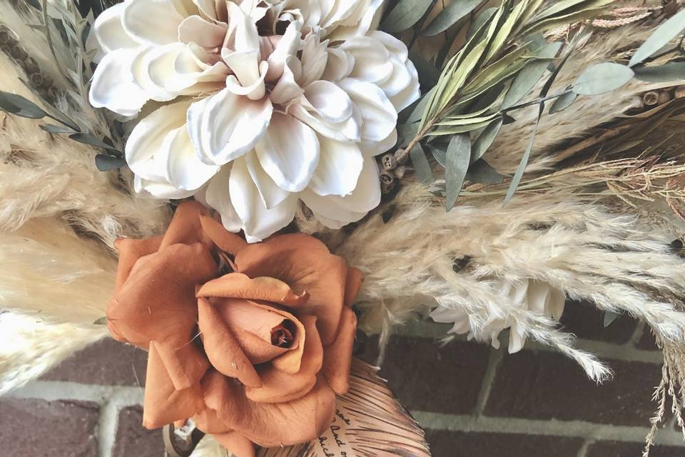 The Boho Bridal Bouquet