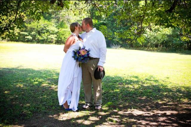 Couple kissing