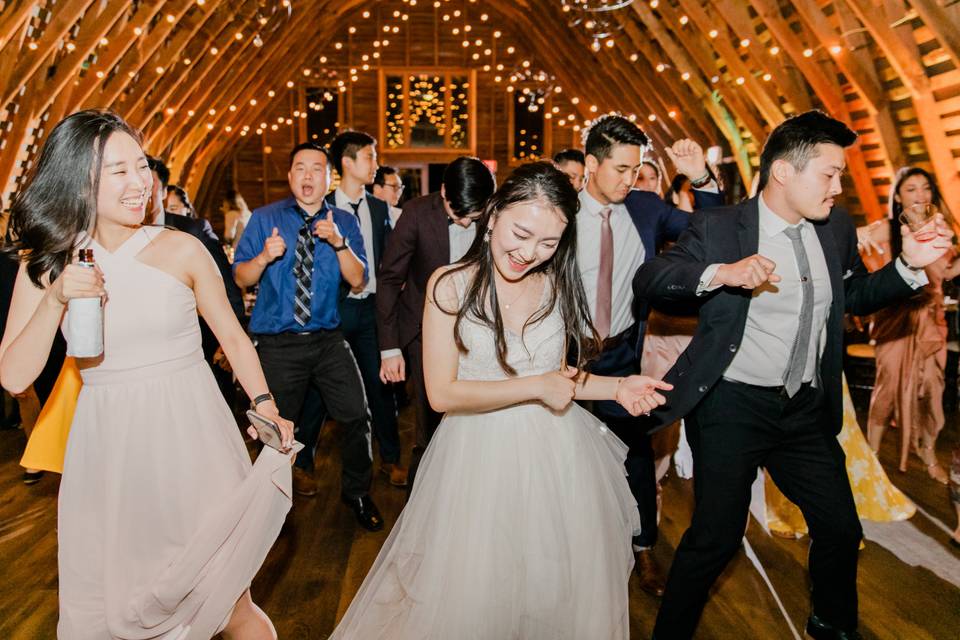 Barn Wedding Reception