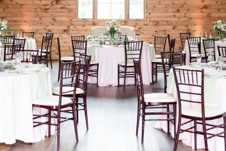 Wedding Reception Round Tables