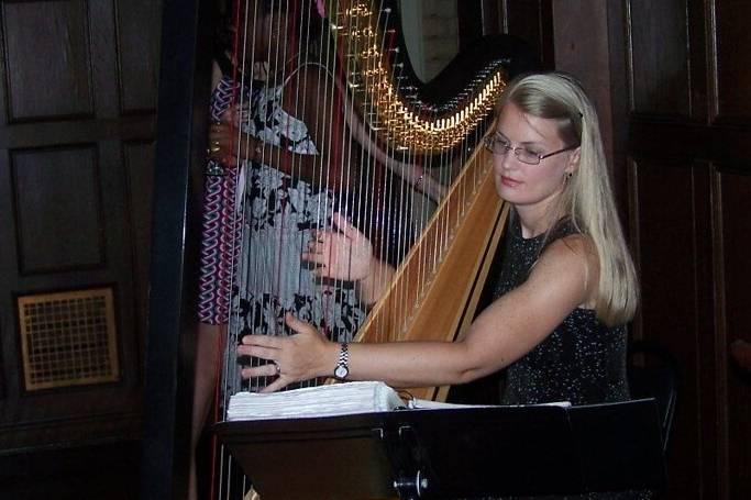 Dania M. Lane, Harpist