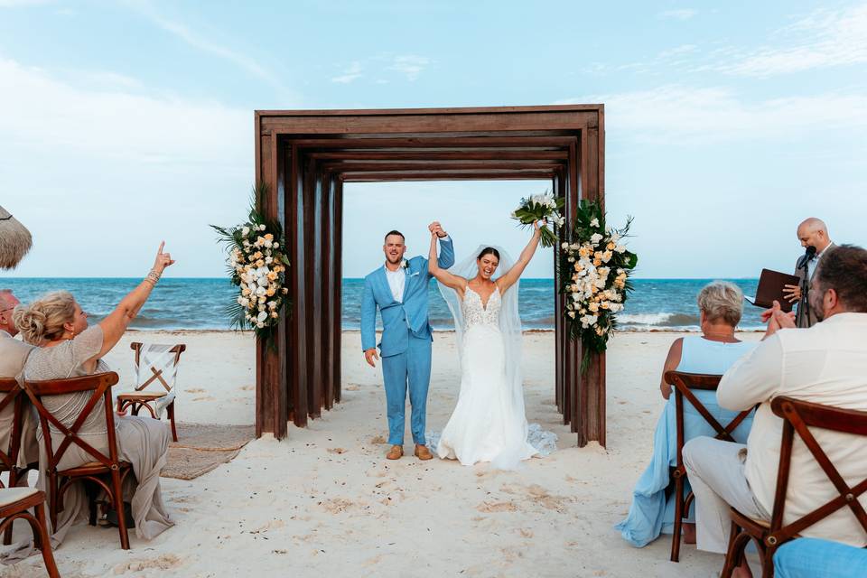 Lovely wedding couple