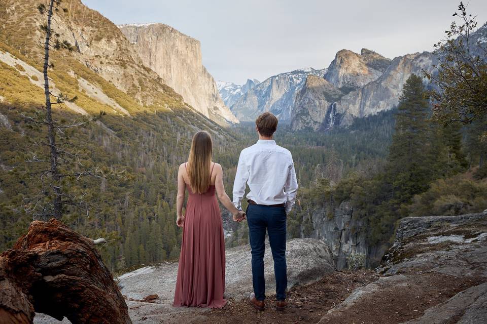Yosemite Valley Engagement