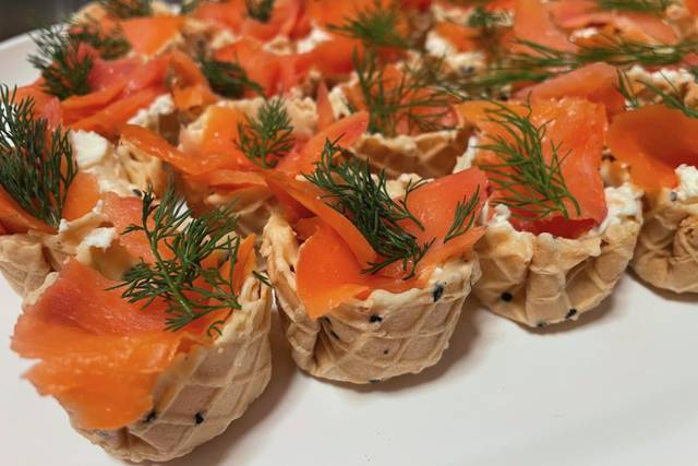 Delicious hors d'oeuvres