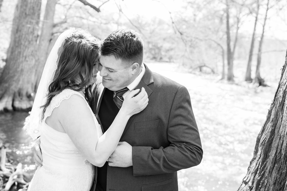 Wedding Photography - loving embrace