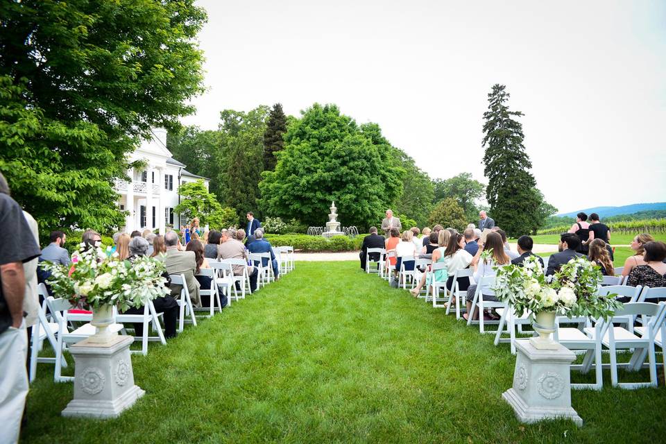 Panoramic ceremony