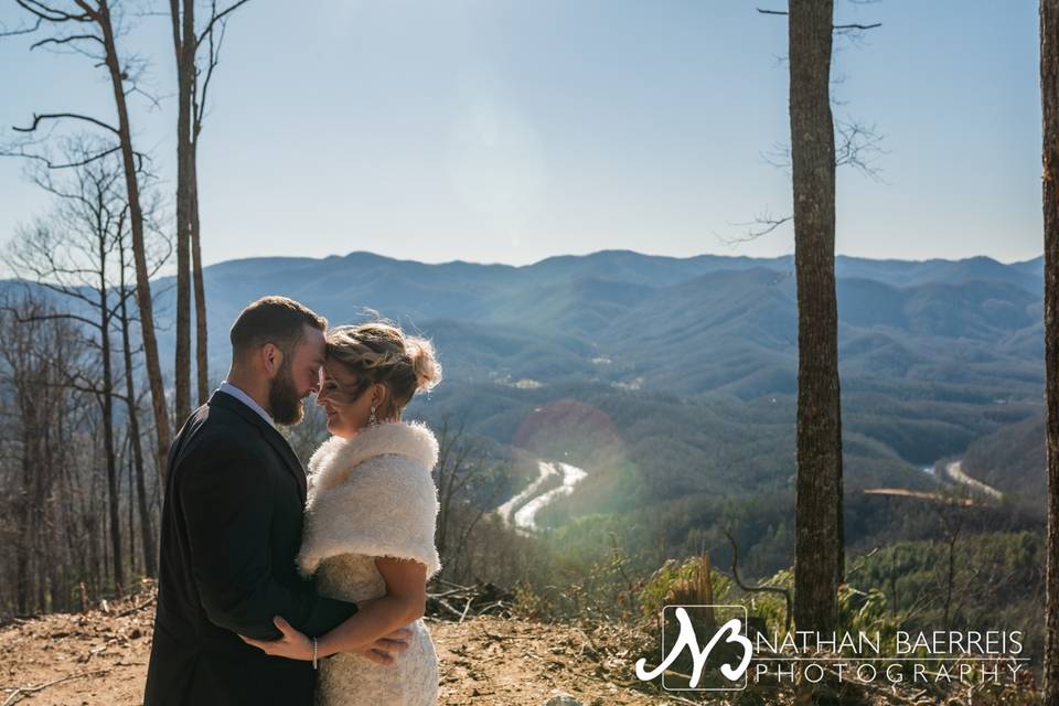 Mountain top ceremony site