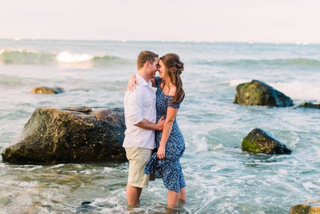 Montauk engagement session