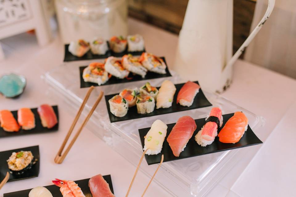Sushi platters