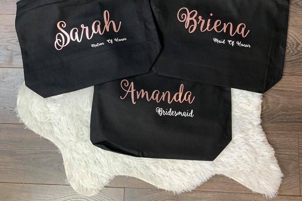 Bridal Party Totes