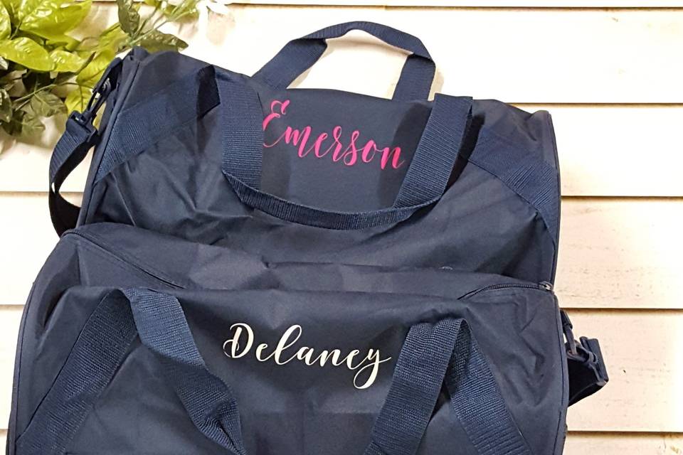 Custom Duffel Totes