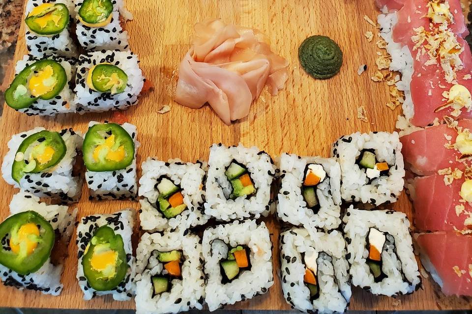 Spectacular Sushi Board