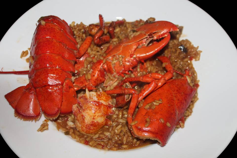 Lobster rice