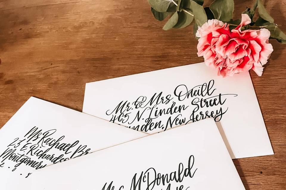 Calligraphy Envelopes