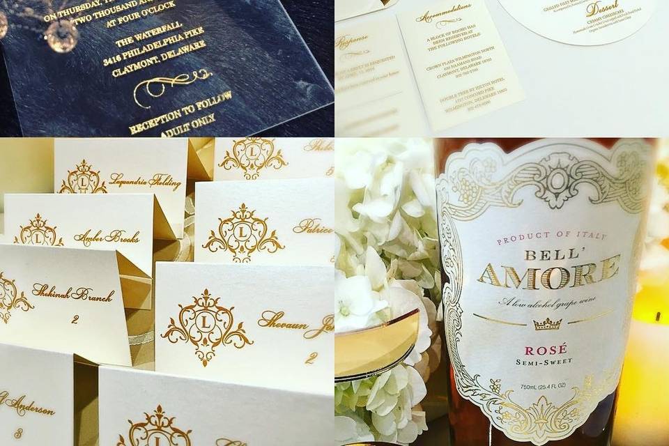 Acrylic Invitation Suite