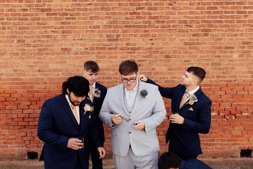 Grooms at East Vine