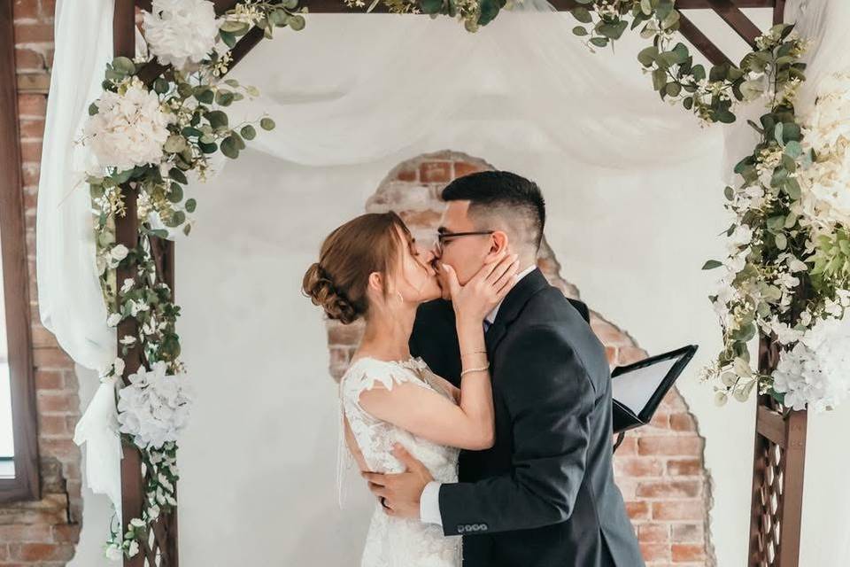 Micro wedding at East Vine