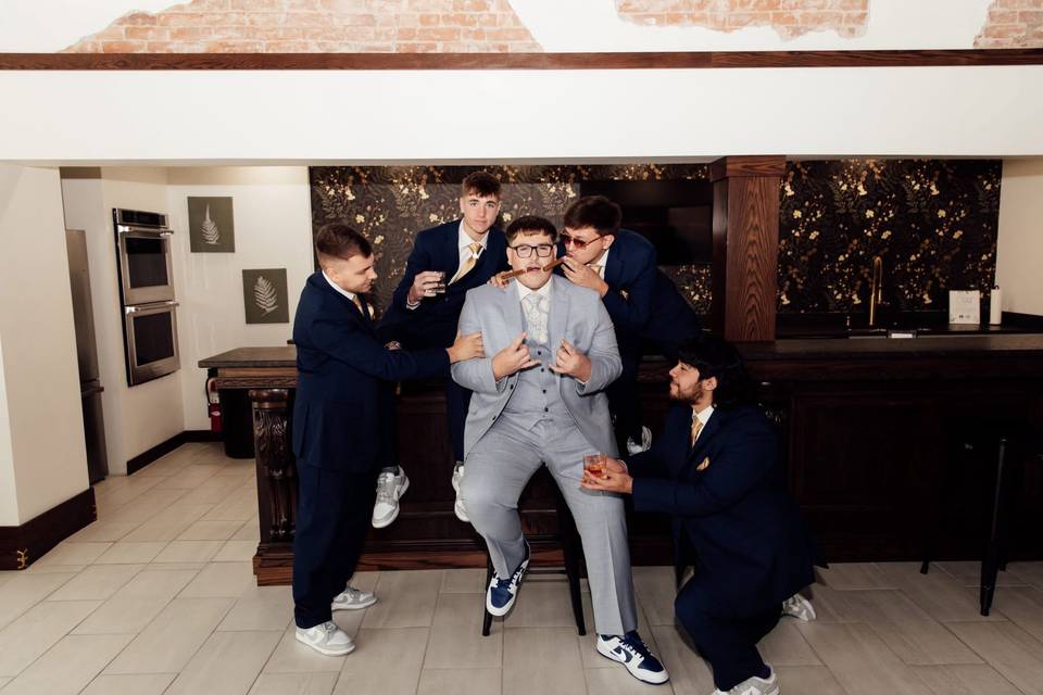 Grooms at East Vine