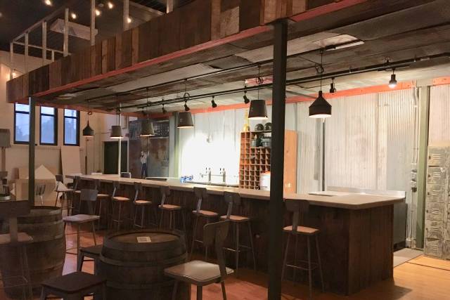 A view of the bar